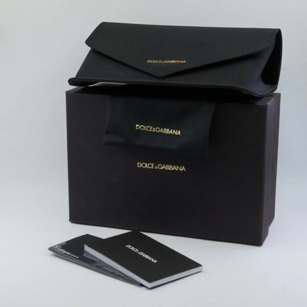 NEW DOLCE&GABBANA DG1349 1311 GOLD/MATTE BLACK EYEGLASSES - Picture 10 of 10